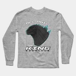 All Hail The King - Godzilla Long Sleeve T-Shirt